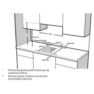 Küchenzeile Low-Line Touch Variante A Grau / Eiche Havanna Dekor - Breite: 180 cm - Ausrichtung links - Mit Elektrogeräten