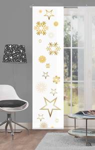 Schiebevorhang Stario Webstoff - Gold - 60 x 245 cm