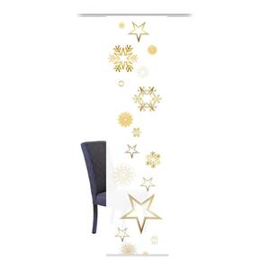 Schiebevorhang Stario Webstoff - Gold - 60 x 245 cm