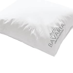 Couette en duvet Bavaria medium Coton / Duvet d’oie - Blanc - 135 x 200 cm