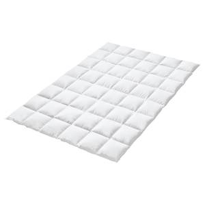 Daunenbettdecke Prinzessin 800 Medium Baumwolle / Gänsedaune - Weiß - 140 x 200 cm