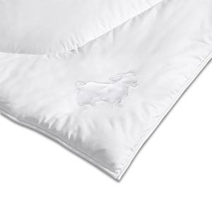 Couette Cashmere Mono Coton / Cachemire - Blanc - 135 x 200 cm