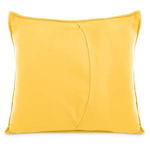 Housses de coussins Alsha - Lot de 2 Velours - Doré - 45 x 45 cm