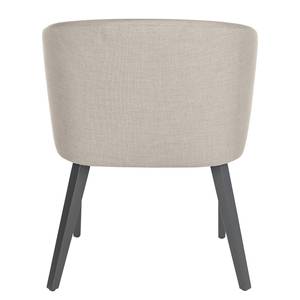 Chaises capitonnées Gleamy - Lot de 2 Beige