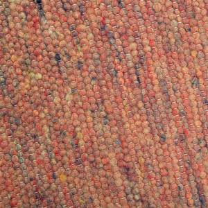 Tappeto di lana Alm-Freude Lana vergine / Terracotta / 120 x 180 cm - Terracotta - 120 x 180 cm