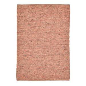 Tapis en laine Alm-Freunde Laine vierge / Terracotta / 140 x 200 cm - Terre cuite - 140 x 200 cm