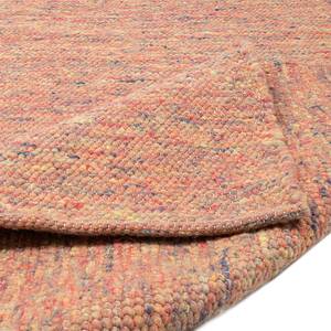 Tapis en laine Alm-Freunde Laine vierge / Terracotta / 140 x 200 cm - Terre cuite - 140 x 200 cm