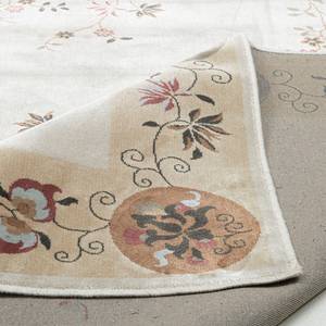 Tappeto a pelo corto Cherina Viscosa - Beige - 60 x 120 cm