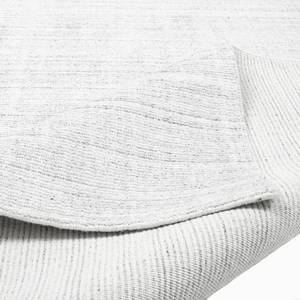 Laagpolig vloerkleed Boston viscose/wol - zilverkleurig - 140 x 200 cm - Zilver - 140 x 200 cm