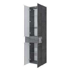 Hoge kast Quickset 945 type C betonnen look