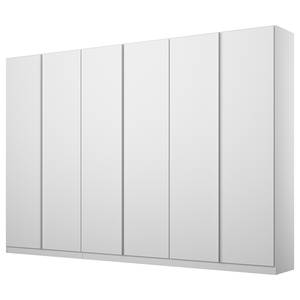 Drehtürenschrank Monostar Alpinweiß - Breite: 271 cm - Premium