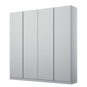 Armoire à portes battantes Monostar Gris soie - Largeur : 181 cm - Premium