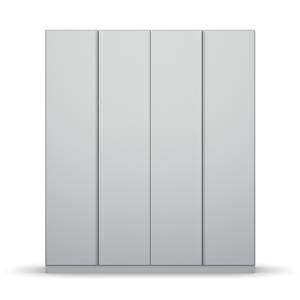 Armoire à portes battantes Monostar Gris soie - Largeur : 181 cm - Premium