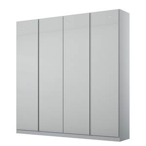 Armoire à portes battantes Monostar V Gris soie - Largeur : 181 cm - Premium