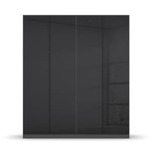 Draaideurkast Monostar met glas Metallic grijs - Breedte: 181 cm - Premium