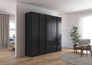 Drehtürenschrank Monostar Graumetallic - Breite: 226 cm - Basic