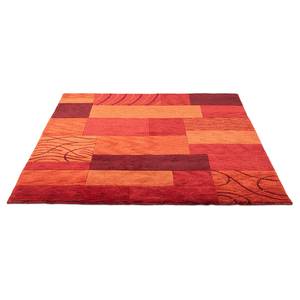 Wollteppich Domas Schurwolle / Rot / 170 x 240 cm - Rot - 170 x 240 cm