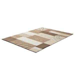 Wollen vloerkleed Domas scheerwol - bruin - 70 x 140 cm - Bruin - 70 x 140 cm