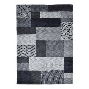 Tapis en laine Domas Laine vierge / Anthracite / 140 x 200 cm - Anthracite - 140 x 200 cm