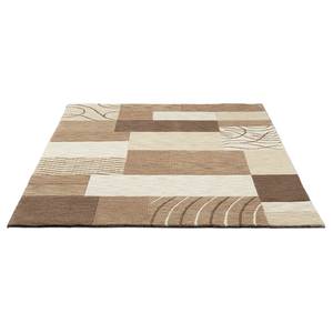 Tapis en laine Royal Domas Laine vierge / Marron / 170 x 240 cm - Marron - 170 x 240 cm