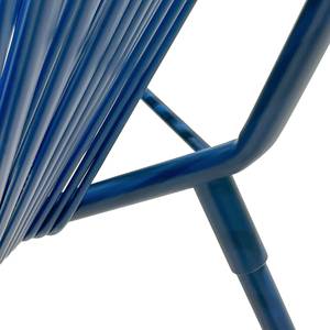 Sitzgruppe Copacabana 3-teilig Eisen / Kunststoff - Blau