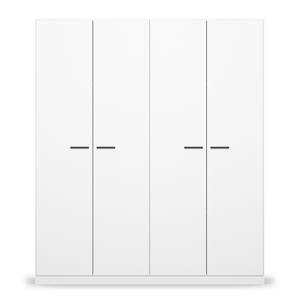 Armoire à portes battantes Florenz Blanc alpin - Largeur : 181 cm - Sans portes miroir