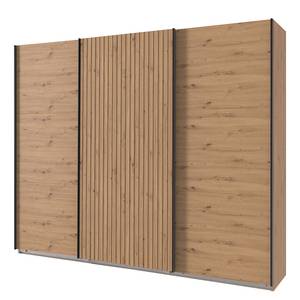 Schwebetürenschrank Andorra Eiche Artisan Dekor - Breite: 300 cm