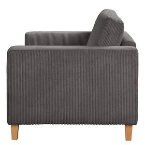 Fauteuil MAISON vlakweefsel - Corduroy Poppy: Grijs