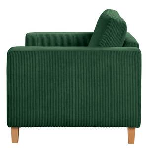 Fauteuil MAISON Tissage à plat - Velours côtelé Poppy: Vert sapin