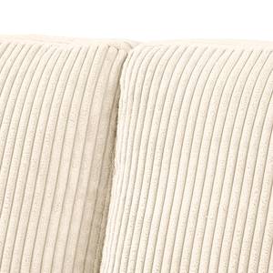 3-Sitzer Sofa MAISON Cordstoff Poppy: Creme - Ohne Schlaffunktion