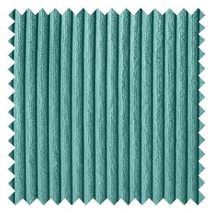 Bankstellen 3-, 2-zits, fauteuil MAISON vlakweefsel - Corduroy Poppy: Turquoise