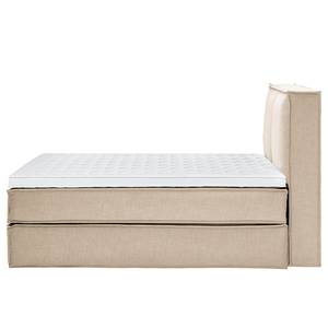 Letto boxspring Kinx Tessuto KINX: beige - 140 x 220cm - H3 - 130 cm