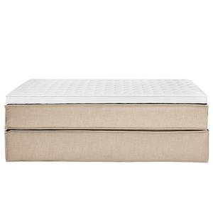 Premium Boxspringbett KINX Stoff KINX: Beige - 140 x 220cm - H3 - Ohne