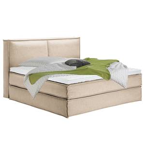 Premium Boxspringbett KINX Stoff KINX: Beige - 200 x 220cm - H3 - 130 cm