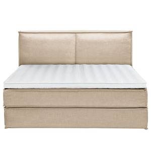 Premium Boxspringbett KINX Stoff KINX: Beige - 200 x 220cm - H3 - 130 cm