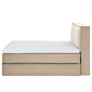 Premium Boxspringbett KINX Stoff KINX: Beige - 200 x 220cm - H3 - 130 cm