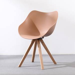 Chaises à accoudoirs Kartor - Lot de 2 Rose vieilli