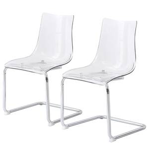 Chaises Mensiku - Lot de 2 Translucide