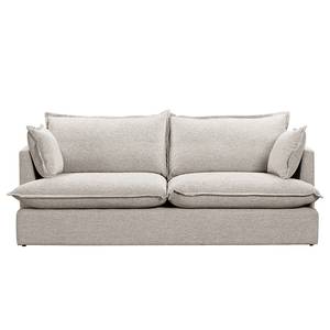 3-Sitzer Sofa FALKOR Flachgewebe Reija: Steingrau