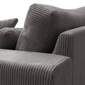 2,5-Sitzer Sofa Randan Cordstoff Lola: Grau