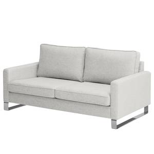 Sofa Radon I (2-Sitzer) Strukturstoff Luela: Lichtgrau