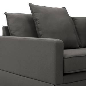 2,5-Sitzer Sofa Logoua mit Husse Webstoff Haiba: Anthrazit