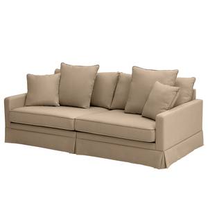 Big-Sofa Logoua mit Husse Webstoff Haiba: Hellbraun