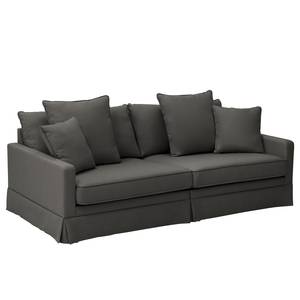 Big-Sofa Logoua mit Husse Webstoff Haiba: Anthrazit