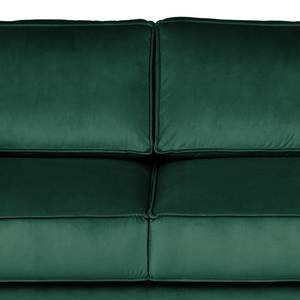 2-Sitzer Sofa FORT DODGE Samt Ravi: Antikgrün - Mit Schlaffunktion