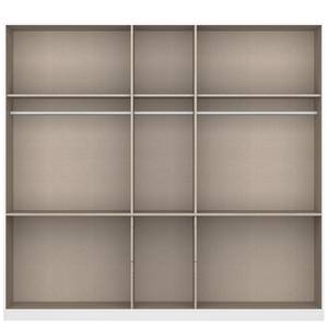 Armoire Winnipeg Blanc brillant - Largeur : 226 cm - Sans éclairage