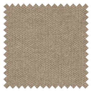 Divano angolare Luckton Tessuto strutturato Rima: beige - Longchair preimpostata a sinistra