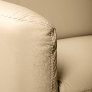 Ecksofa Pechous Echtleder Maer: Beige - Longchair davorstehend rechts