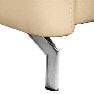 Ecksofa Pechous Echtleder Maer: Beige - Longchair davorstehend rechts