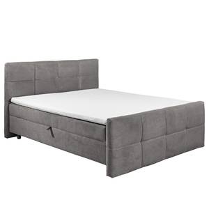 Boxbett Cucche Cordstoff Zuri: Grau - 180 x 200cm